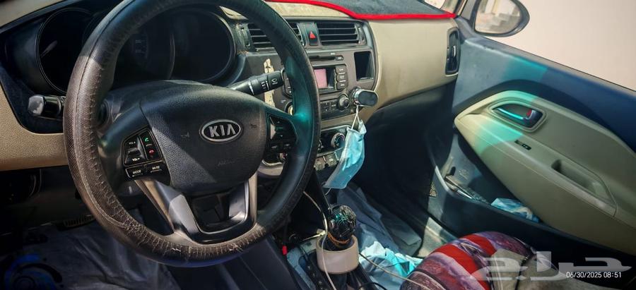 Kia Rio 2013 for sale, new engine, local pull, mobile number63615683732866114