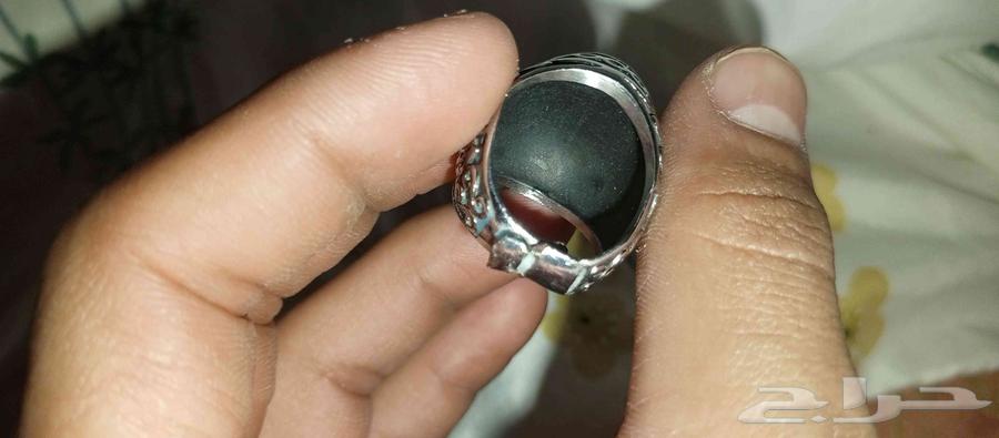 Silver ring coated with iron, written on it "Muhammad Rasool Allah"63100840259075111