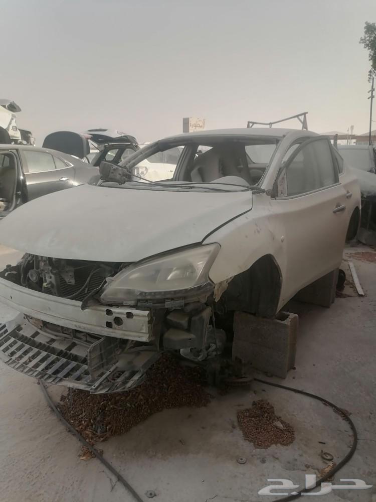 نيسان سنترا 2014 تشليح قطع فقط تشليح الروابي الخضراء63615987507202111