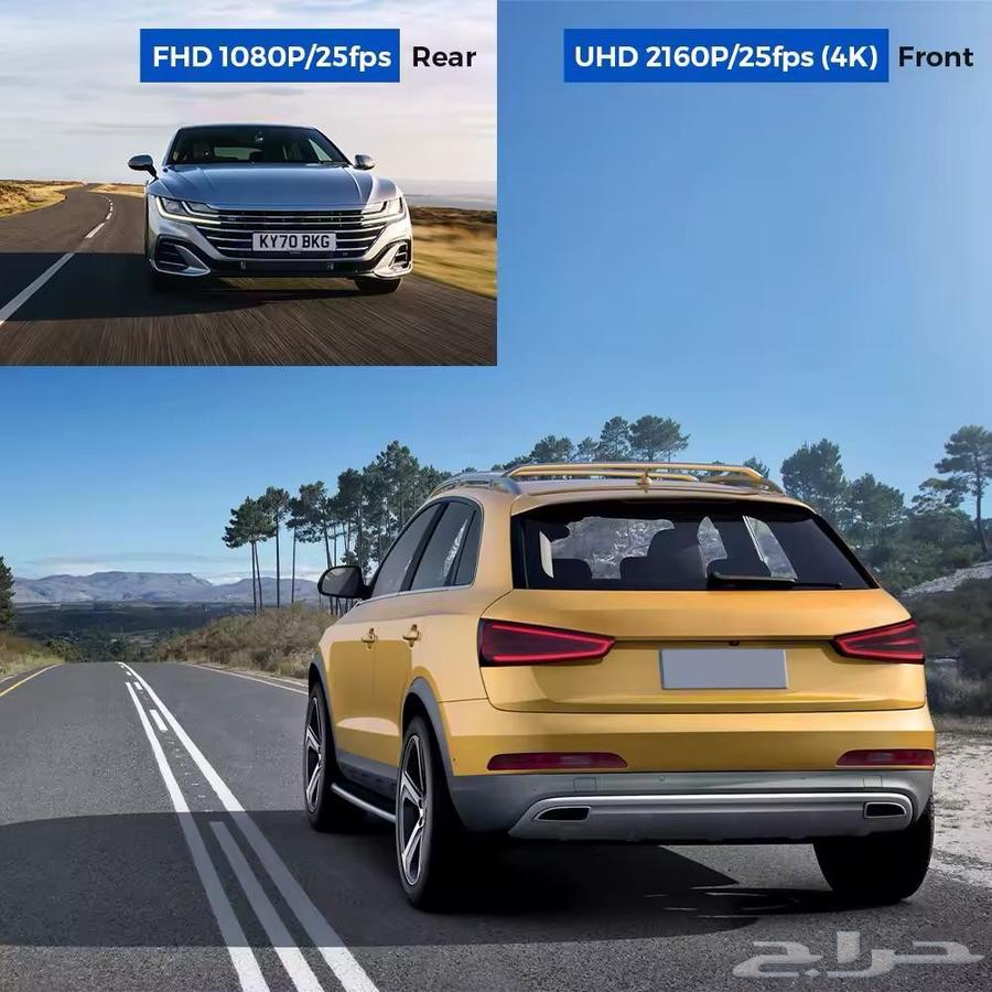 4K Front and Rear Dash Cam with WiFi and GPS Location63618763720705114