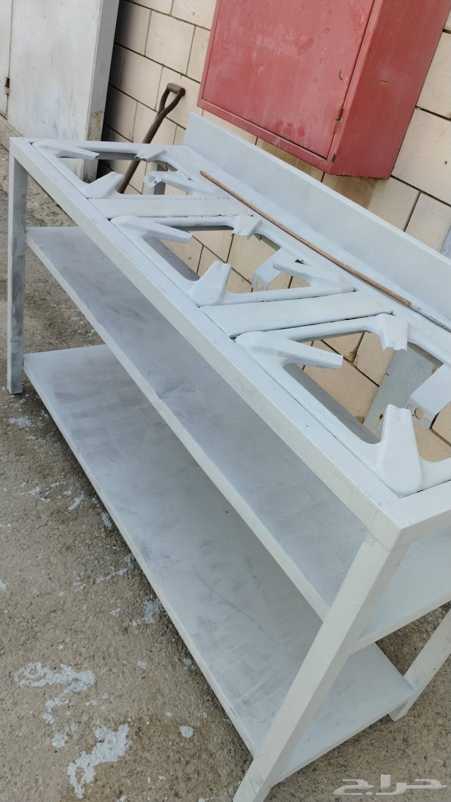 ثلاجه ومدخنه وقاعده غاز 3 عيون وا مغسله63618672087426113