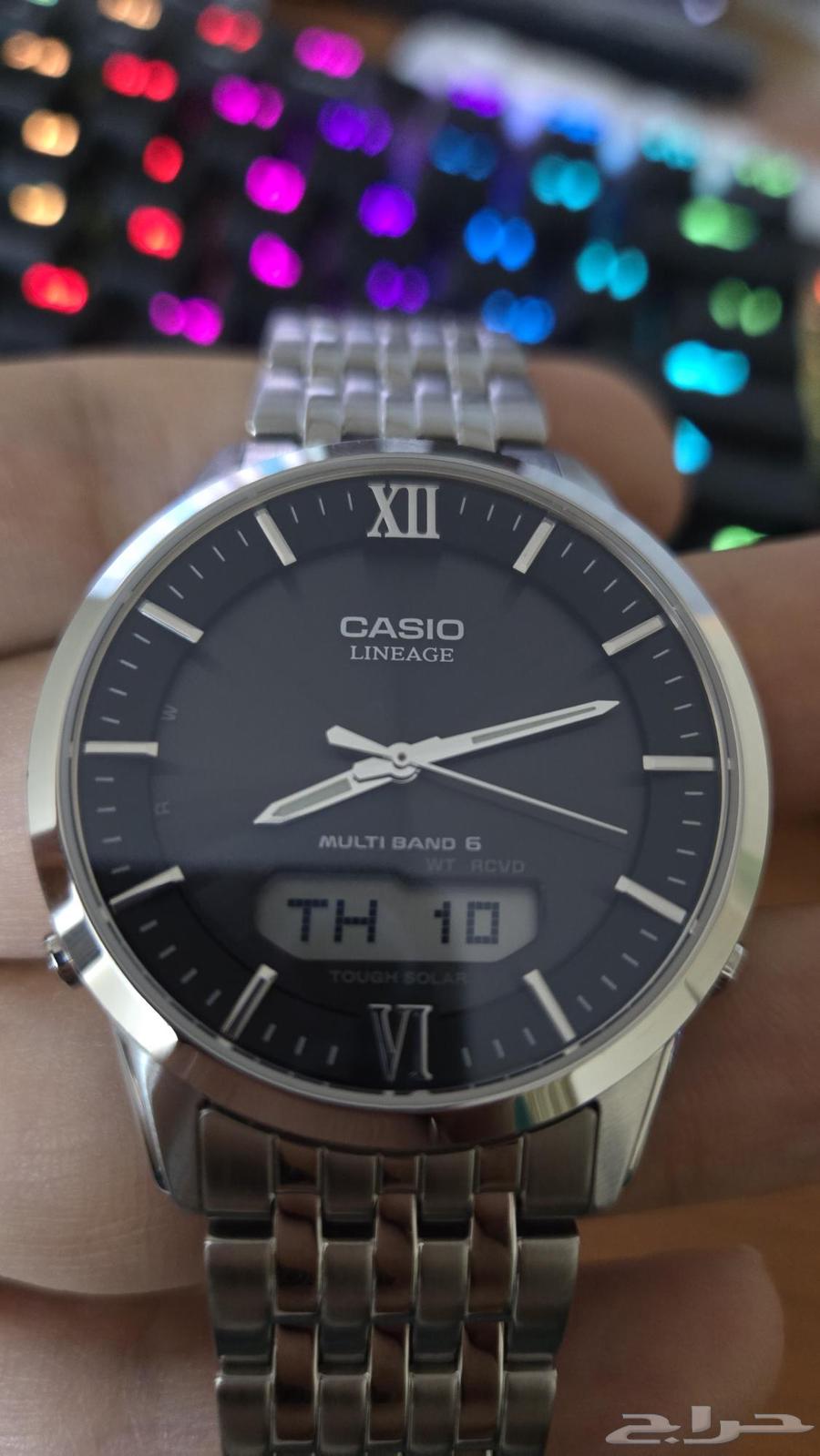 ساعة كاسيو اصدار السوق الياباني Casio LCW-M18063618585175299112