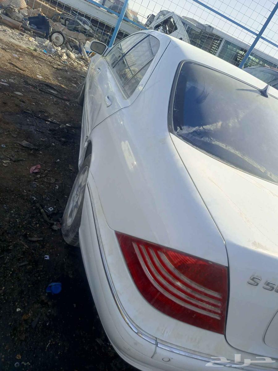 مرسيدس فياجرا حجم 500.مديل 2000تشليح قطع غيار متوج الماني63623694486273111