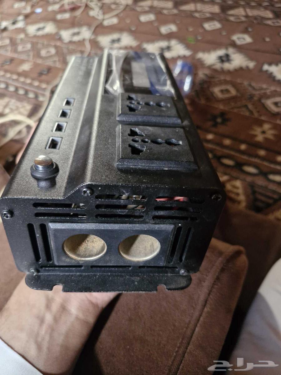 Electric converter for battery reading panel, showing remaining power and energy saving63620405438338112
