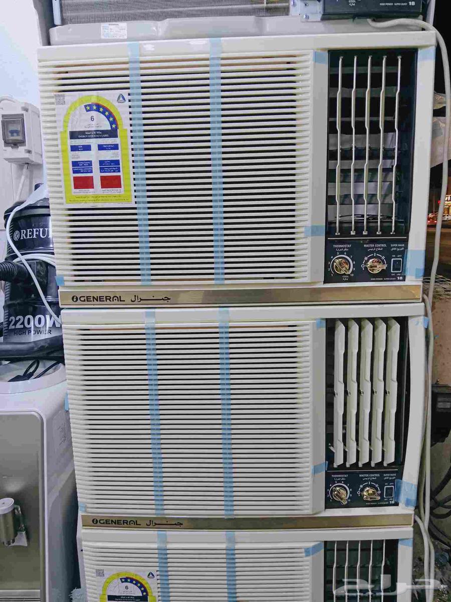 مكيفات شباك و اسبليت غساله و براده مستعمل نظيفة زي جديد ماتو63618679780353114