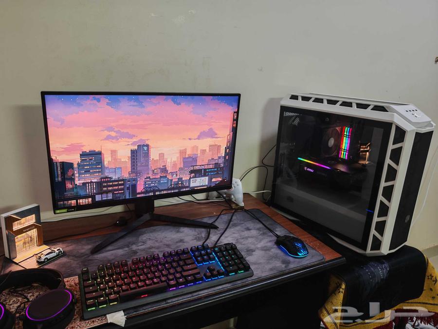 Gaming setup for sale PC 5800x 3070ti63619657098371112