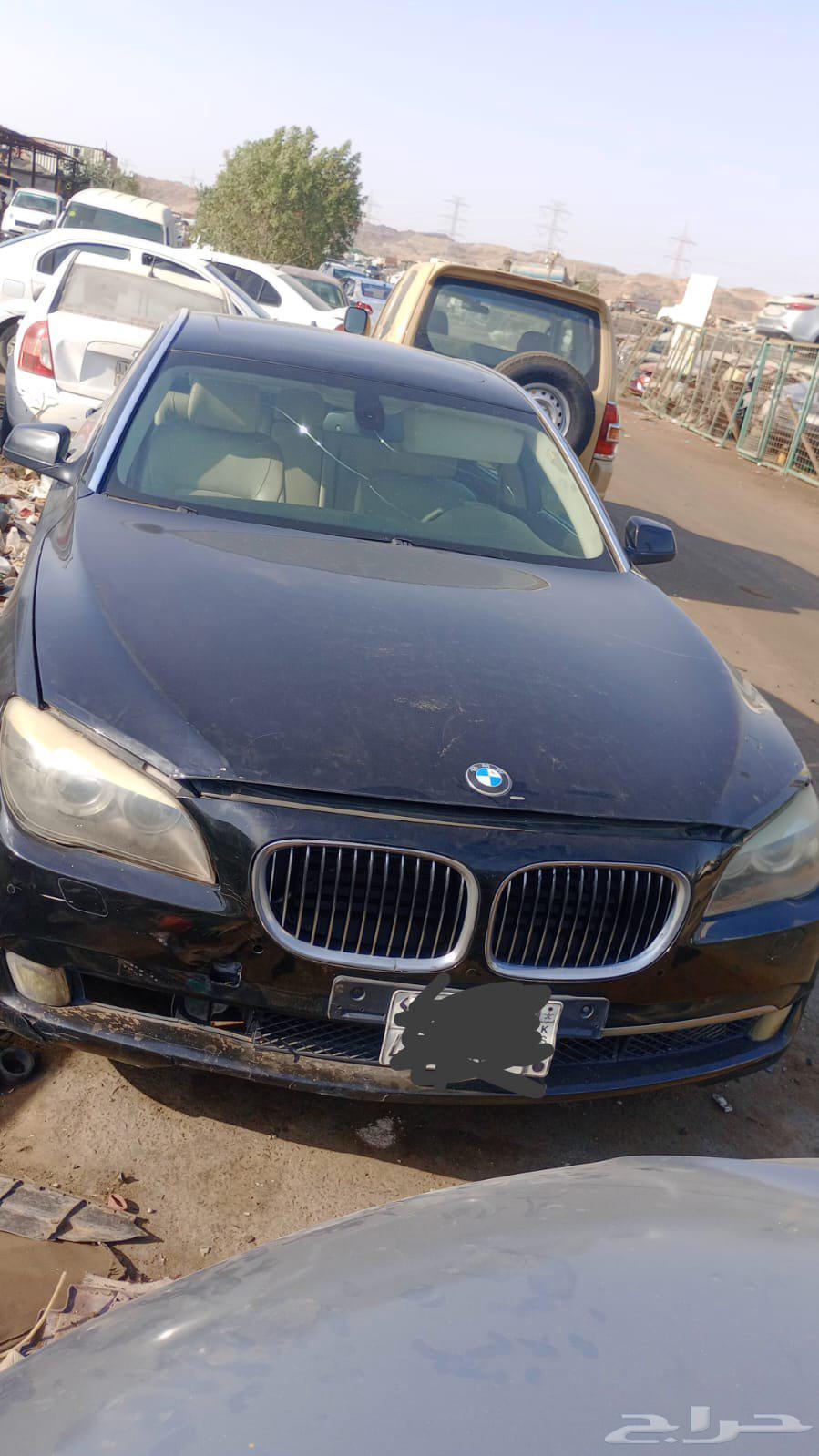 قطع غيار bmw 730 تشليح بي ام دبليو 730 li الفئة السابعة63654640814338111