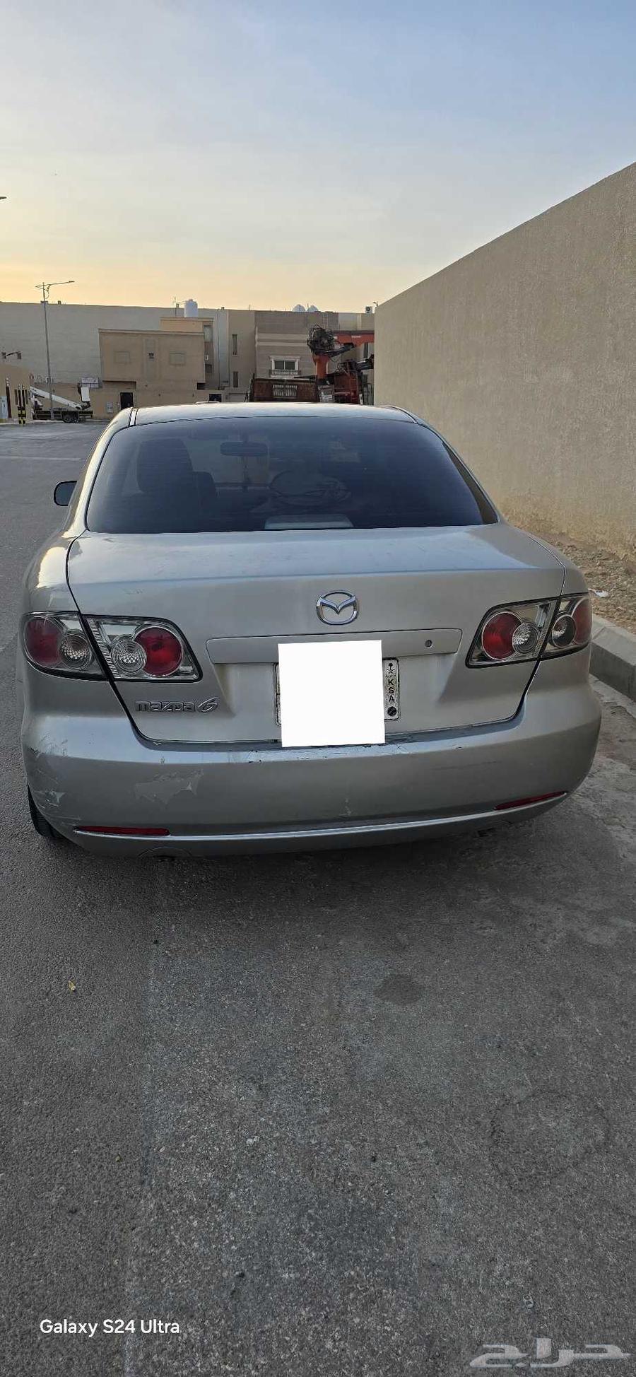 للبيع مازدا 6 2007 ممشى 295 الف قابل للزياده قير ومكينه شرط63654639343363113