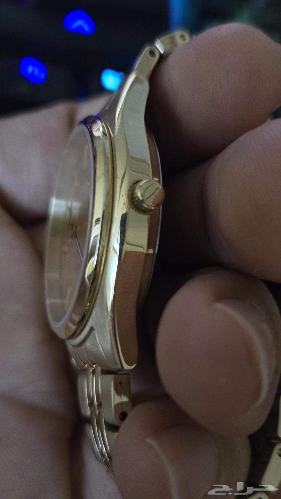 ساعة سيكو ذهبي seiko gold solar63618777366786114
