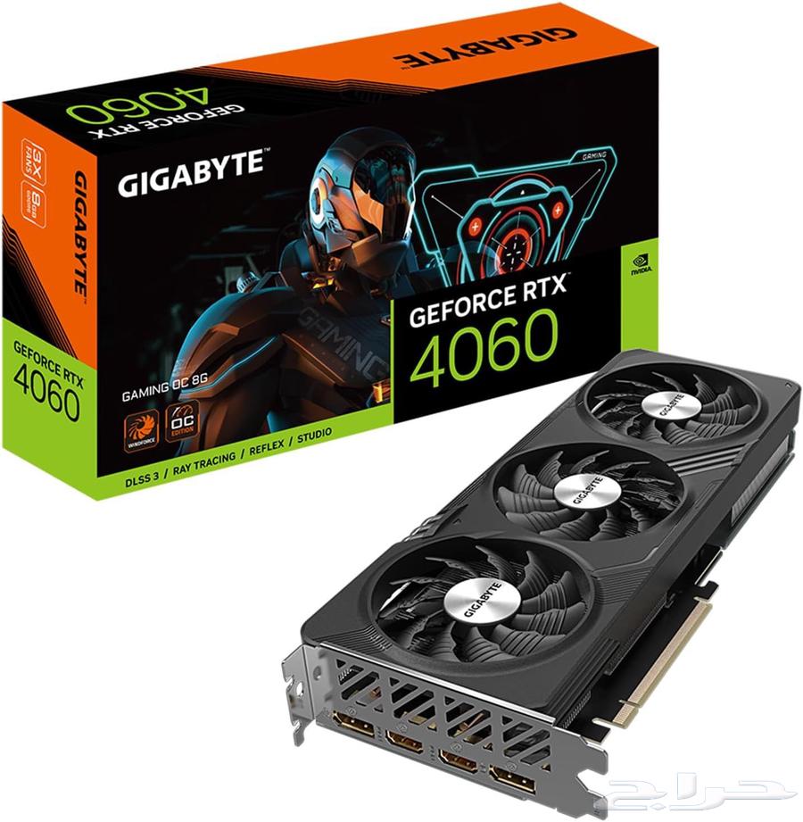 كرت شاشة 4060 oc gigabyte63618777654145111