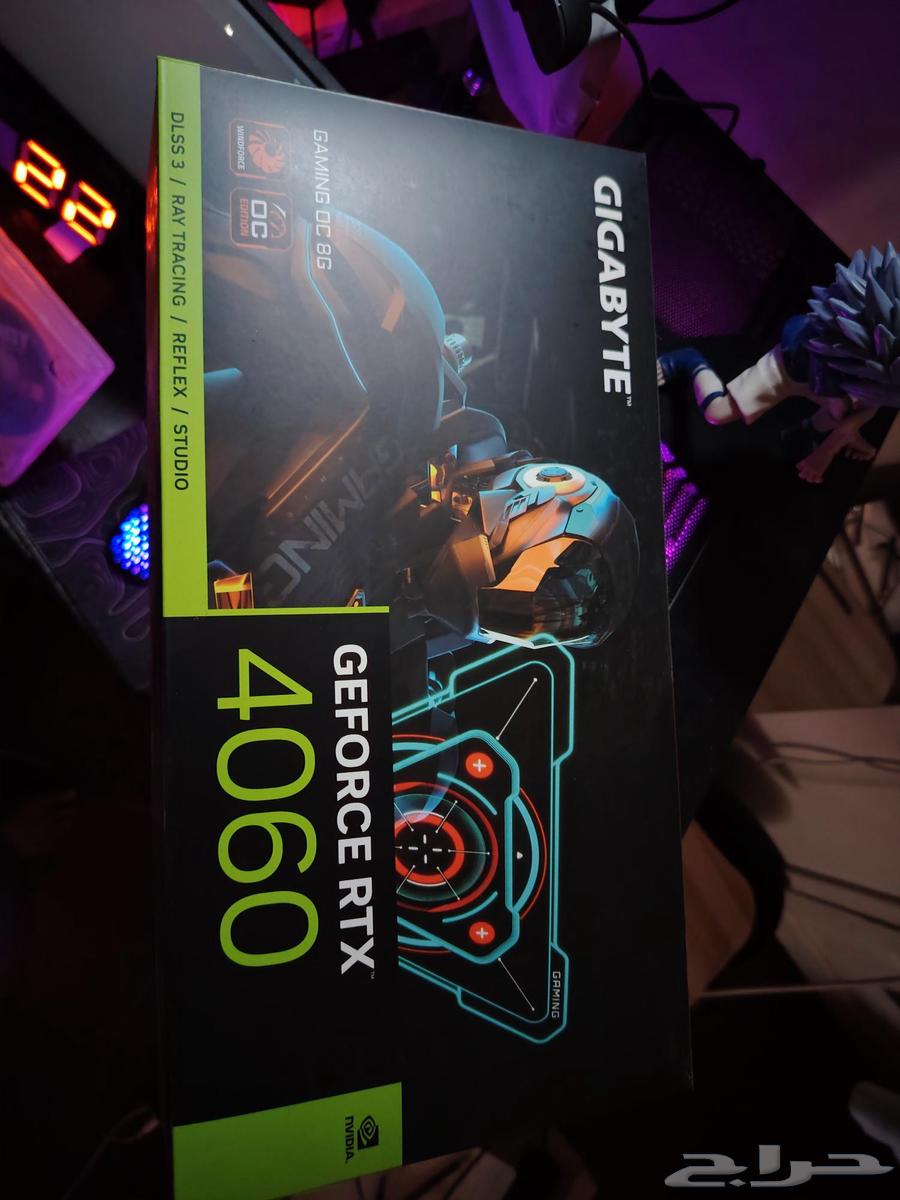 كرت شاشة 4060 oc gigabyte63618777654145112