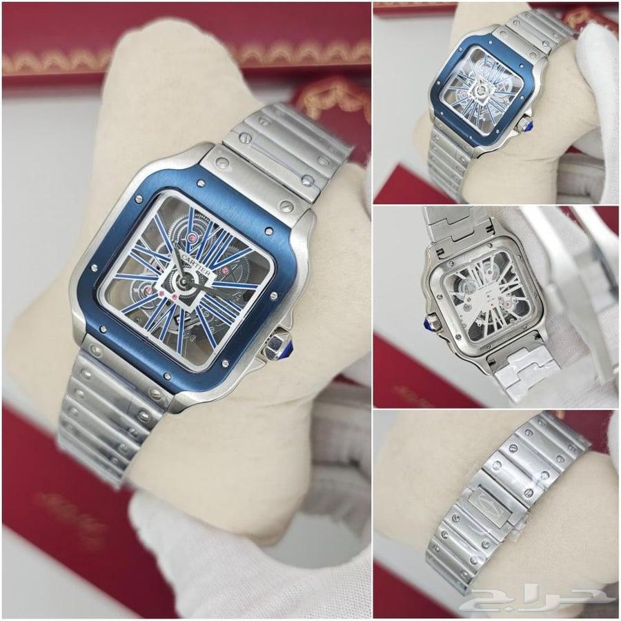 Cartier Santos Skeleton63621260296578113