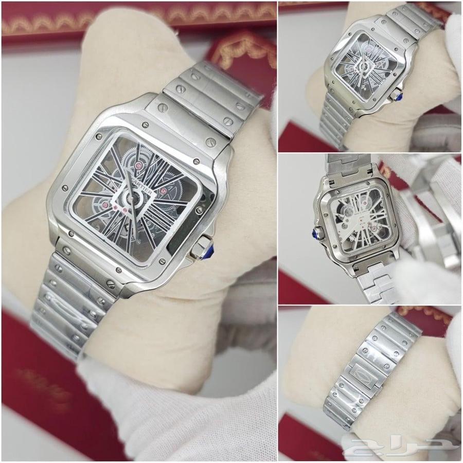 Cartier Santos Skeleton63621260296578111