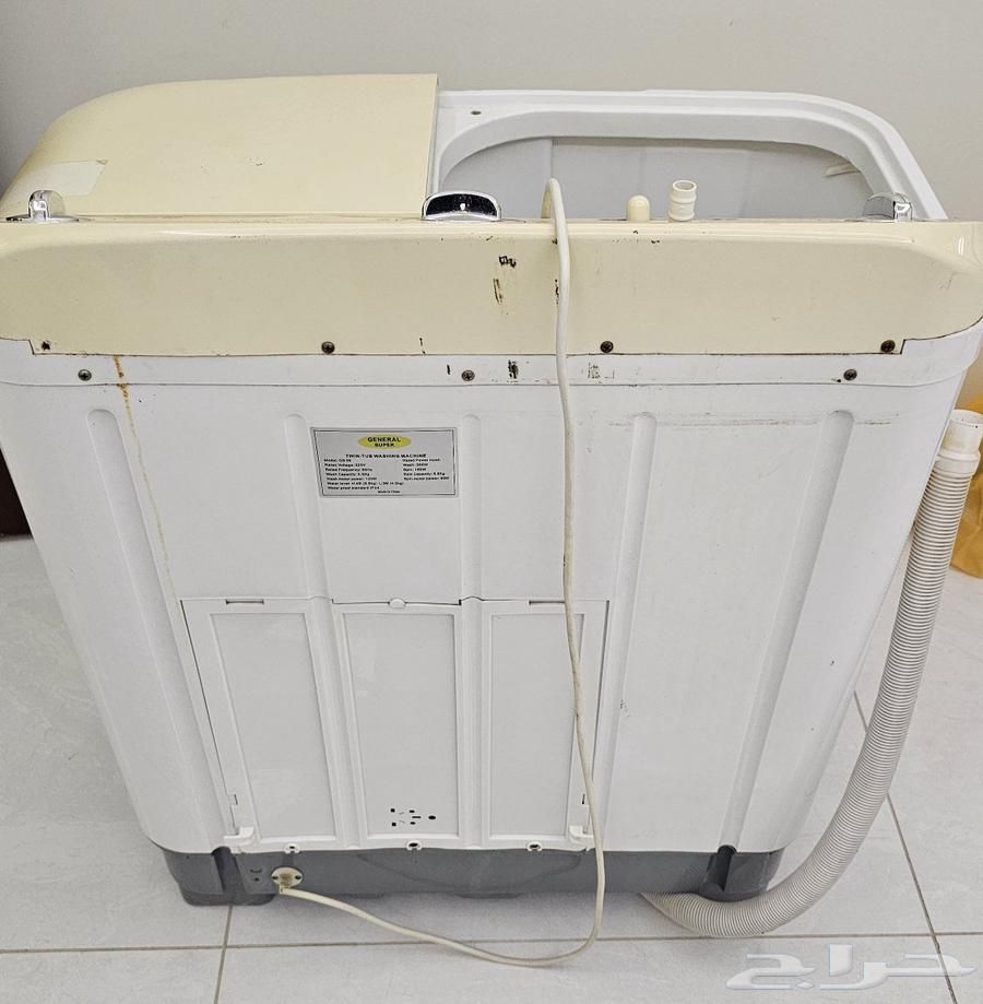 General Supreme 5 kg twin tub washing machine, air cooler63624790510595113
