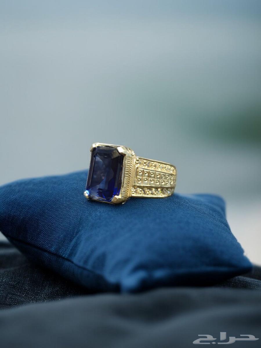 Thai Royal Sapphire Ring with Zirconia63622966222339111