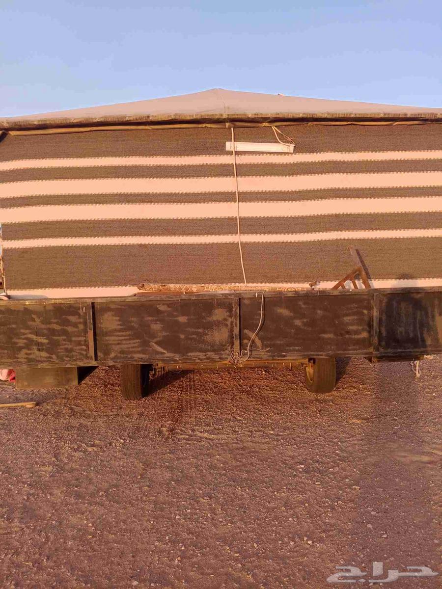 Used caravan, six meters long and four meters wide, with a water tank and freezer63620337952897111