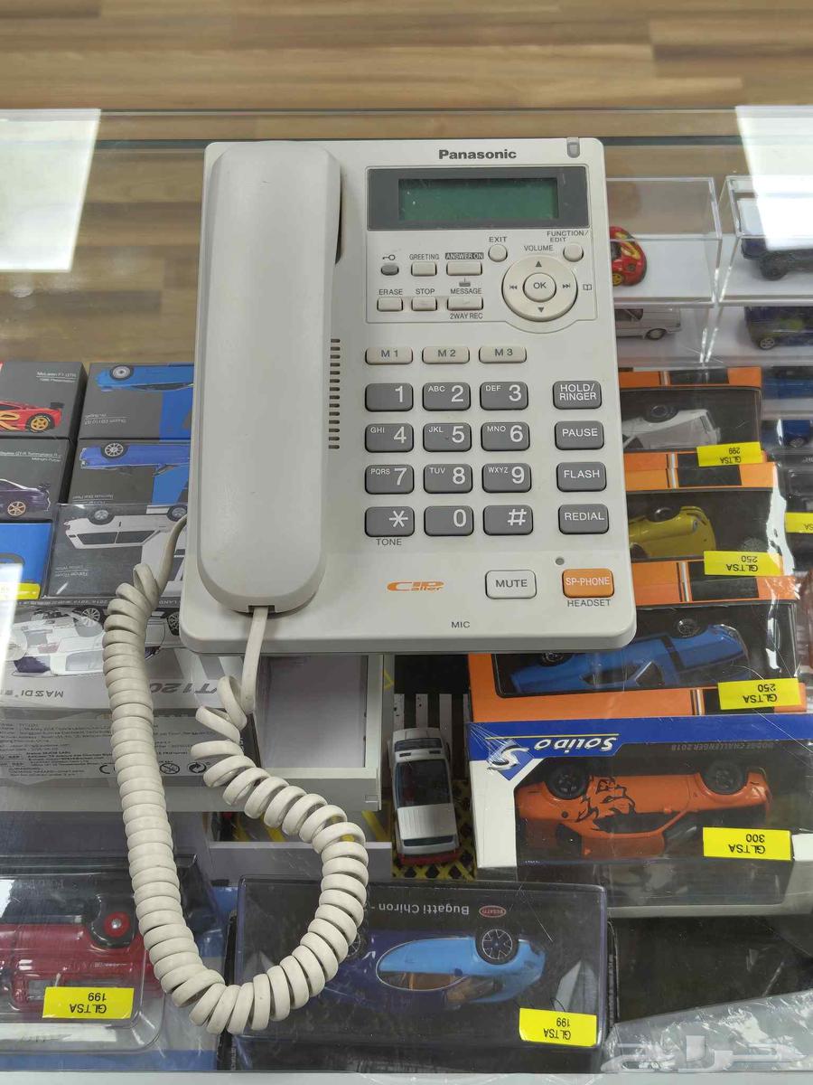 تليفون هاتف باناسونيك أرضي KX-TS620BX بحالة ممتازة63622548039043113