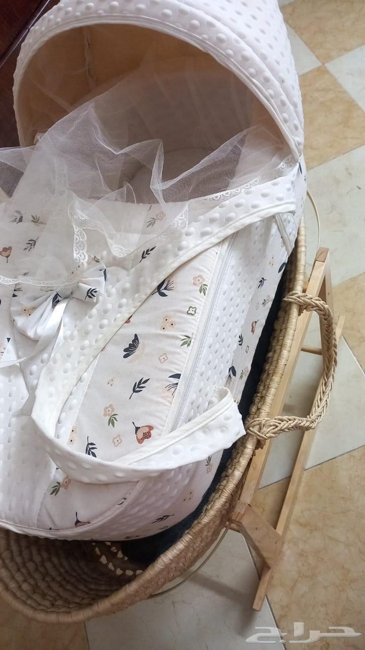 شيالة اطفال وسلة موسى مستعملة63625024604930113