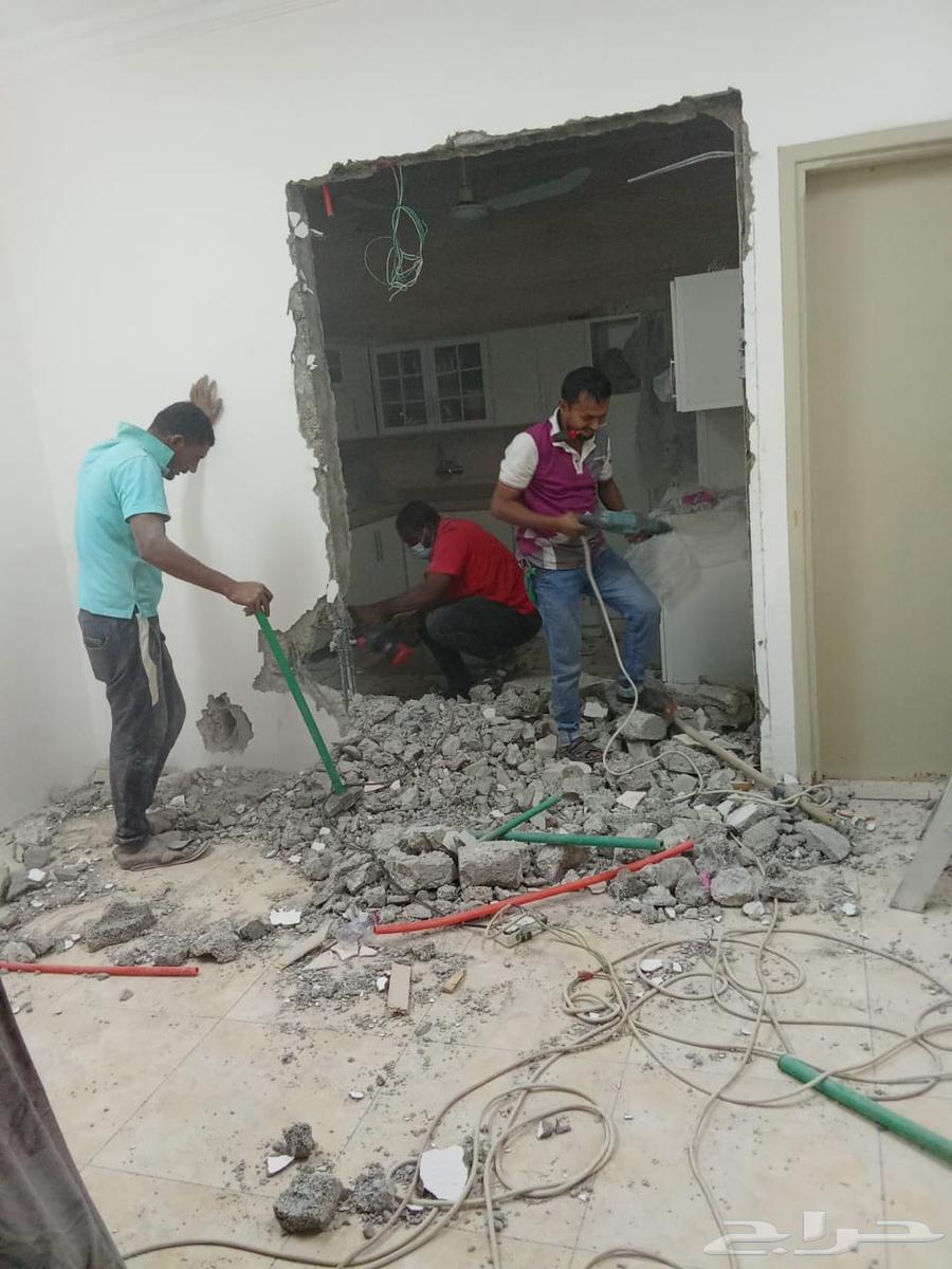 مقاول هدم وتكسير ومباني ولياسه وترميم وتركيب جبس بورد63381461436419112