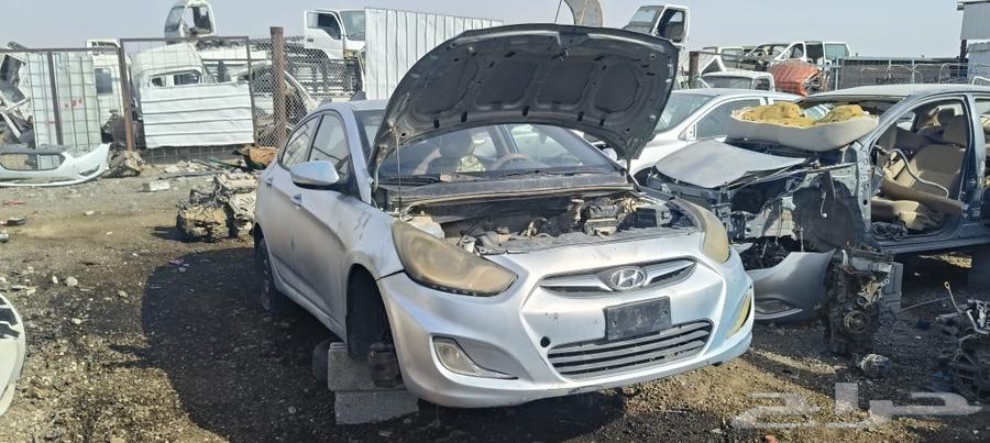 Accent 2012 model used spare parts dismantled63655163124739112