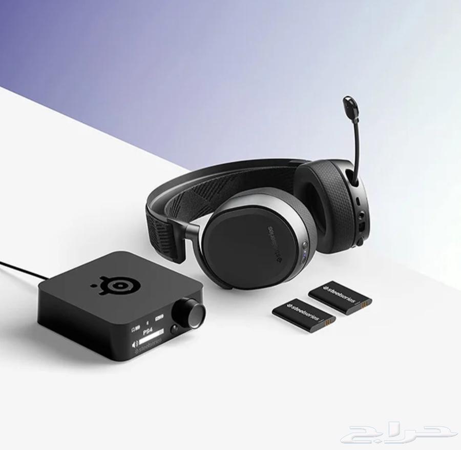600 ريال فقط سماعة SteelSeries Arctis Pro Wireless جديدة63654686699010114