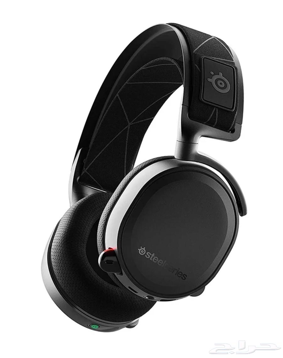 600 ريال فقط سماعة SteelSeries Arctis Pro Wireless جديدة63654686699010110