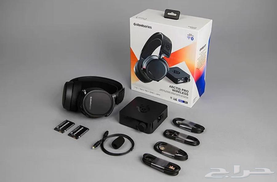 600 ريال فقط سماعة SteelSeries Arctis Pro Wireless جديدة63654686699010112