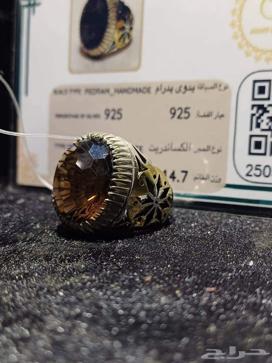 خاتم فضة إيراني أورجينال ماستر   للمبدع بدرام63654695768193112