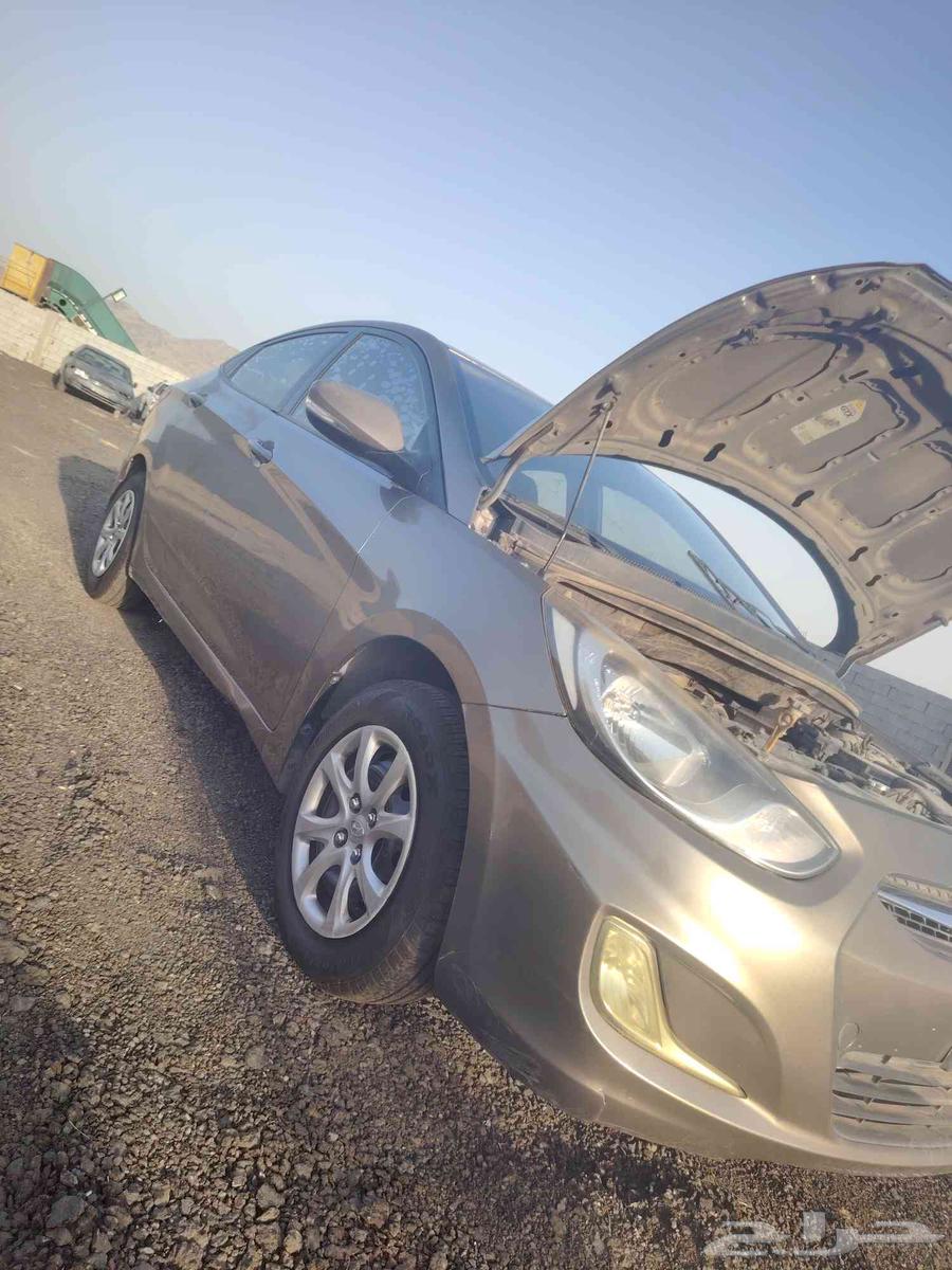 اكسنت موديل 2014 للبيع قطع تشليح ابو عبد الله رقم 18063655179814402113