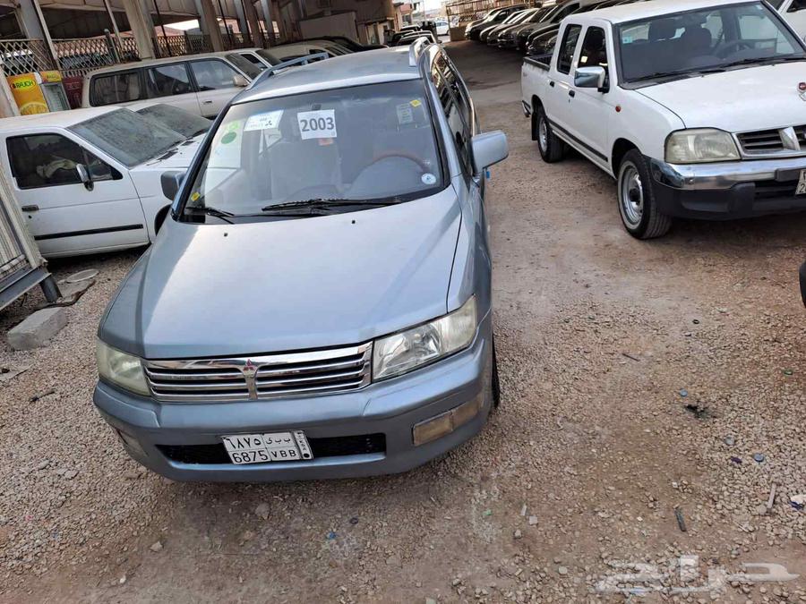 ميتسوبيشي سبيس واجن 2003 اتوماتيك ماشي 512 5كفرات جديدة بطا63655052195457110