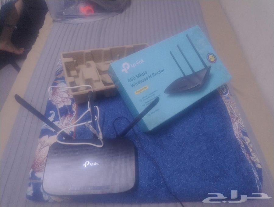 راوتر tp link 450 Mbps wireless N router موزع شبكه فقط63654685007233111