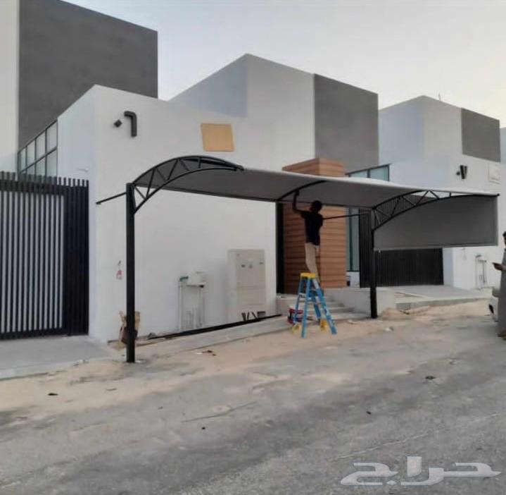 Pergolas and shades with legs attached to the building63611966196995112