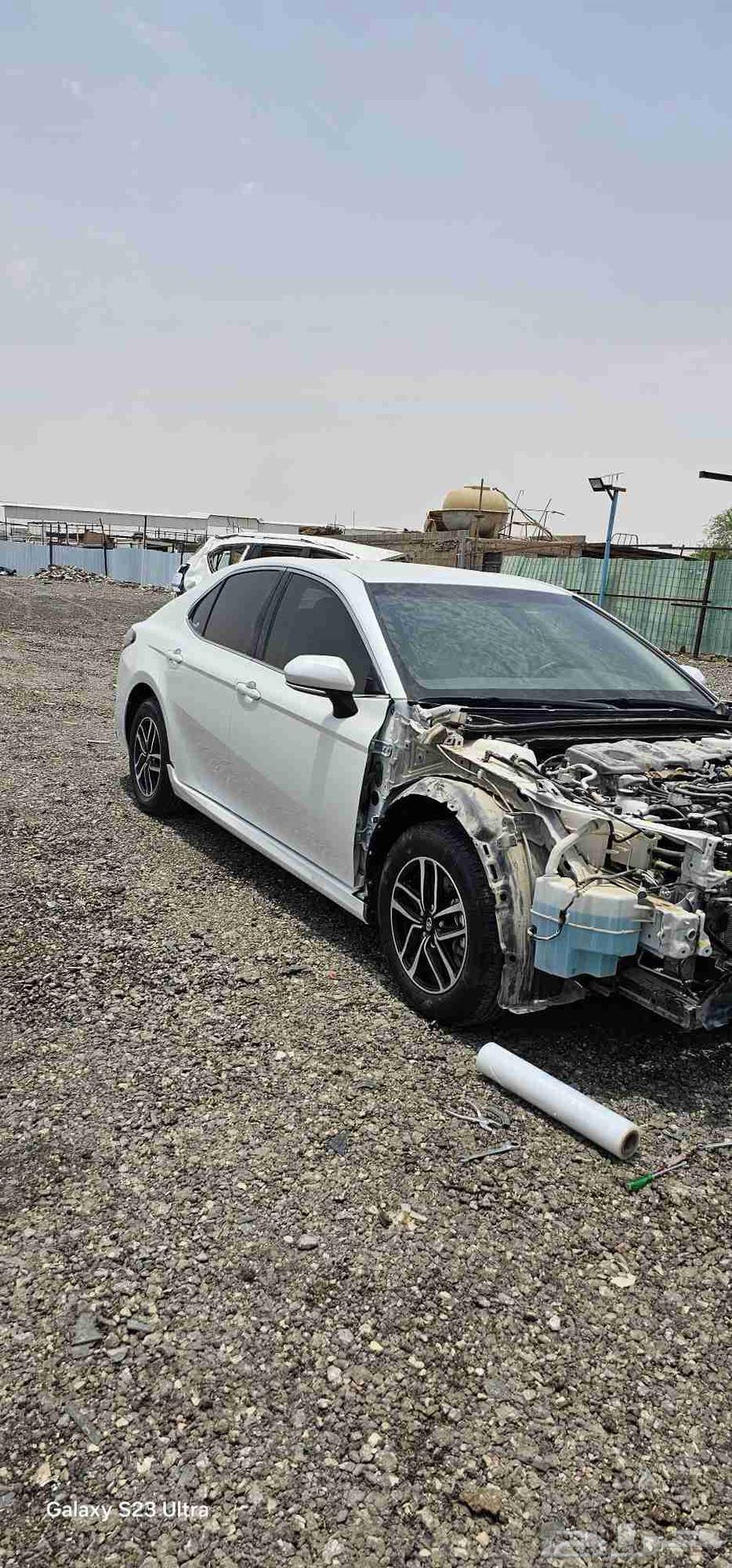 2024 Camry damaged for spare parts dismantling63655163944323112