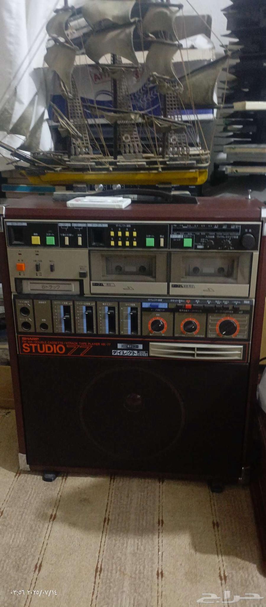 Sharp cassette recorder and radio player63655222463233113