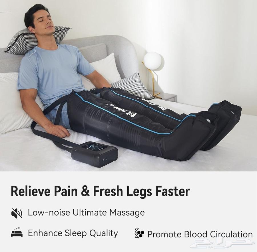 FitKing Air Pressure Recovery System Portable Rechargeable Leg Massager63655308654465112