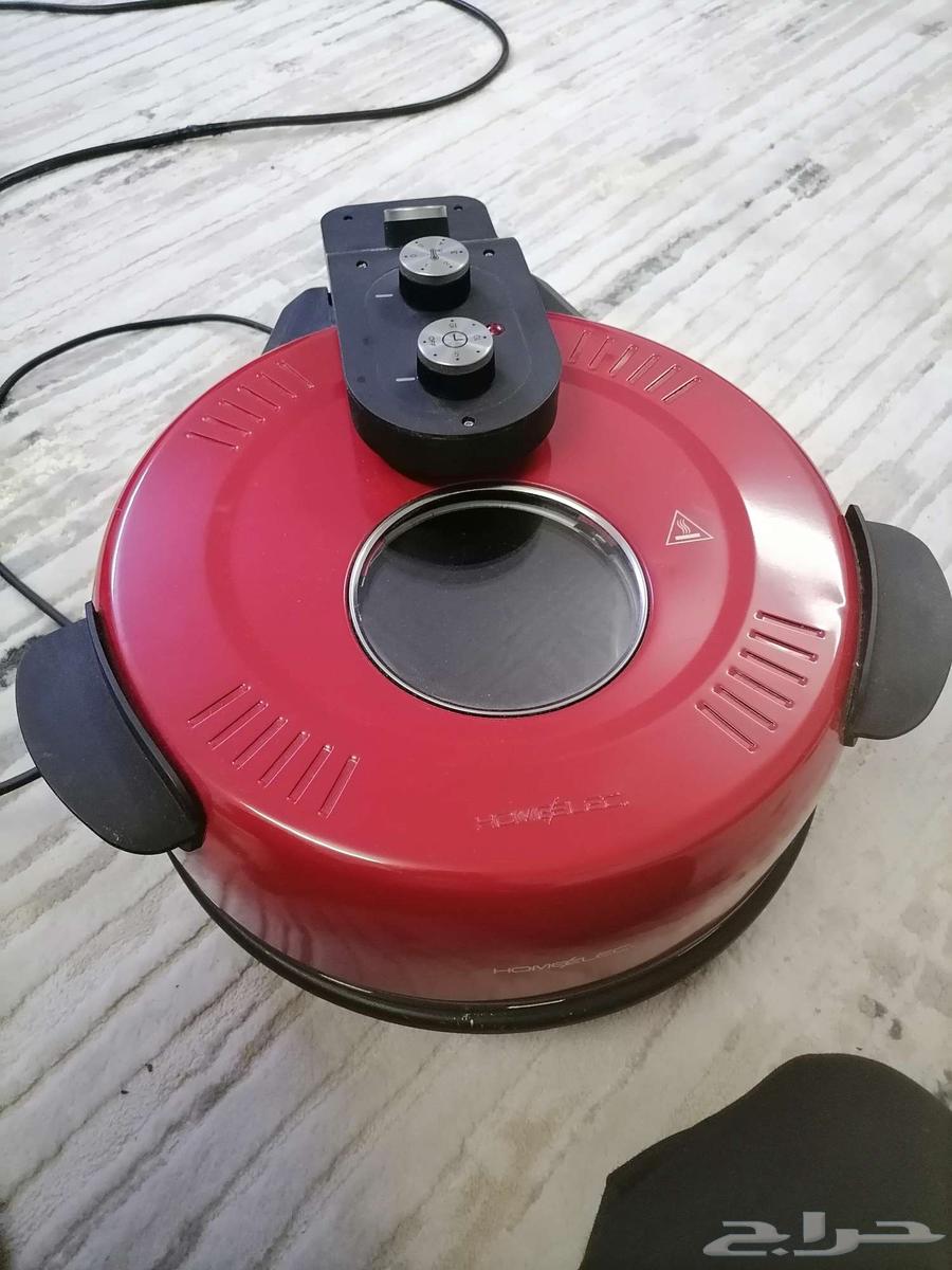 Red electric home pizza oven...used clean63655317012994110