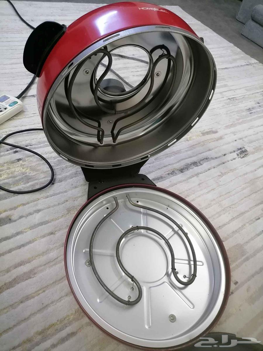 Red electric home pizza oven...used clean63655317012994111