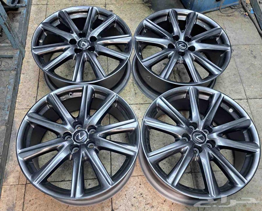 جنوط لكزس Gs 350 مقاس 19 موديل 2015 اصلية وكالة63670861526145110