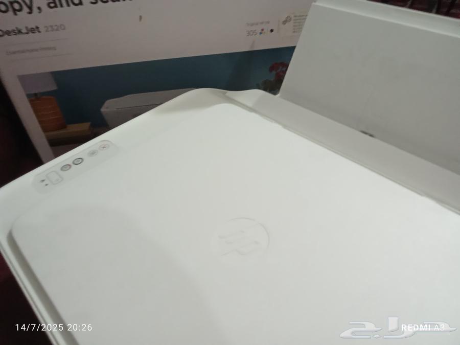 طابعة مكتب شركة hp مع جميع ملحقاتها63655316442371112