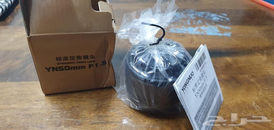 Yongnuo 50mm f/1.8 lens, brand new in bag, never opened.63655418776195110
