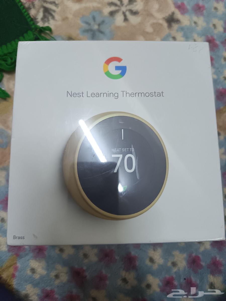 Google nest learning thermostat 3d gen جوجل ثيرموستات الجيل63655407300227113