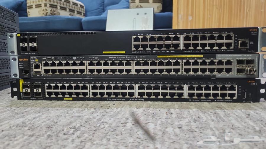 Used Aruba and HP network switches63655524354946112