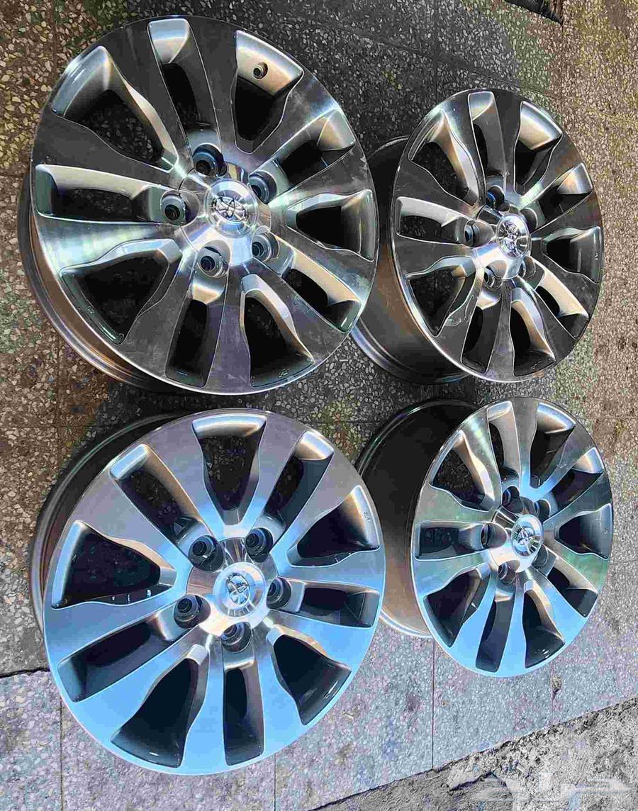 Original Toyota Scania Rims, Full Agency Set, Size 2063671296048898110