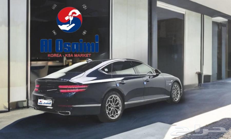 تم البيع جينيسس G80 2021 استيراد من كوريا - معرض العصيمي63678176841475111