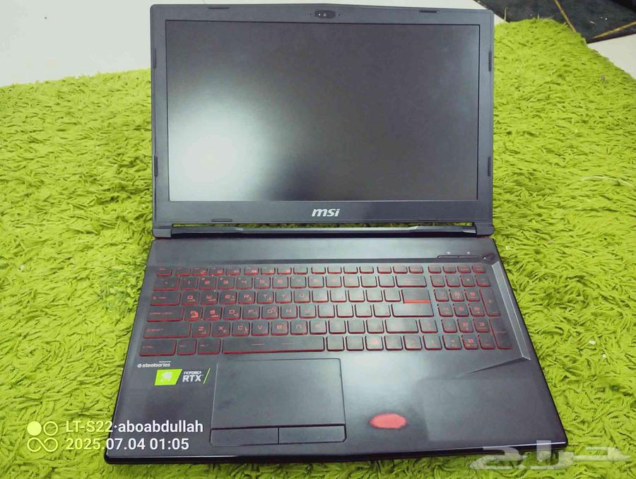 لابتوب العاب ام اس اي نظيف على الشرط633947291724821129