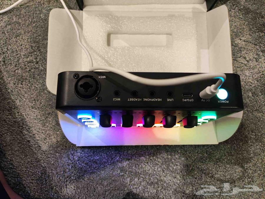 مكسر صوت احترافي - LIVE SOUND CARD السعر  299 ريال فقط63655524741890113