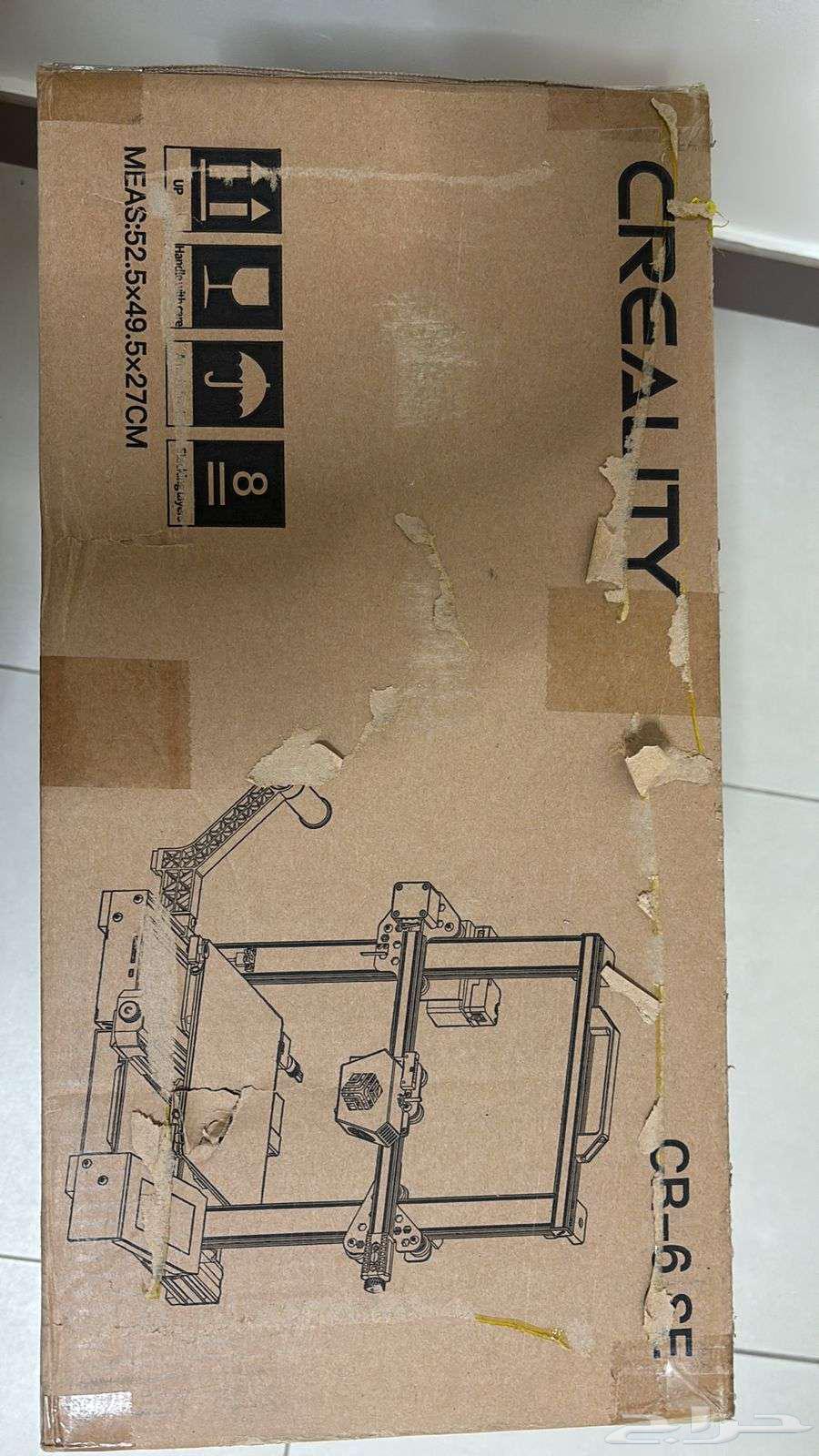 طابعة ثلاثية الأبعاد CREALITY CR-6 SE جديدة مختومة بكرتونها63655326435457110