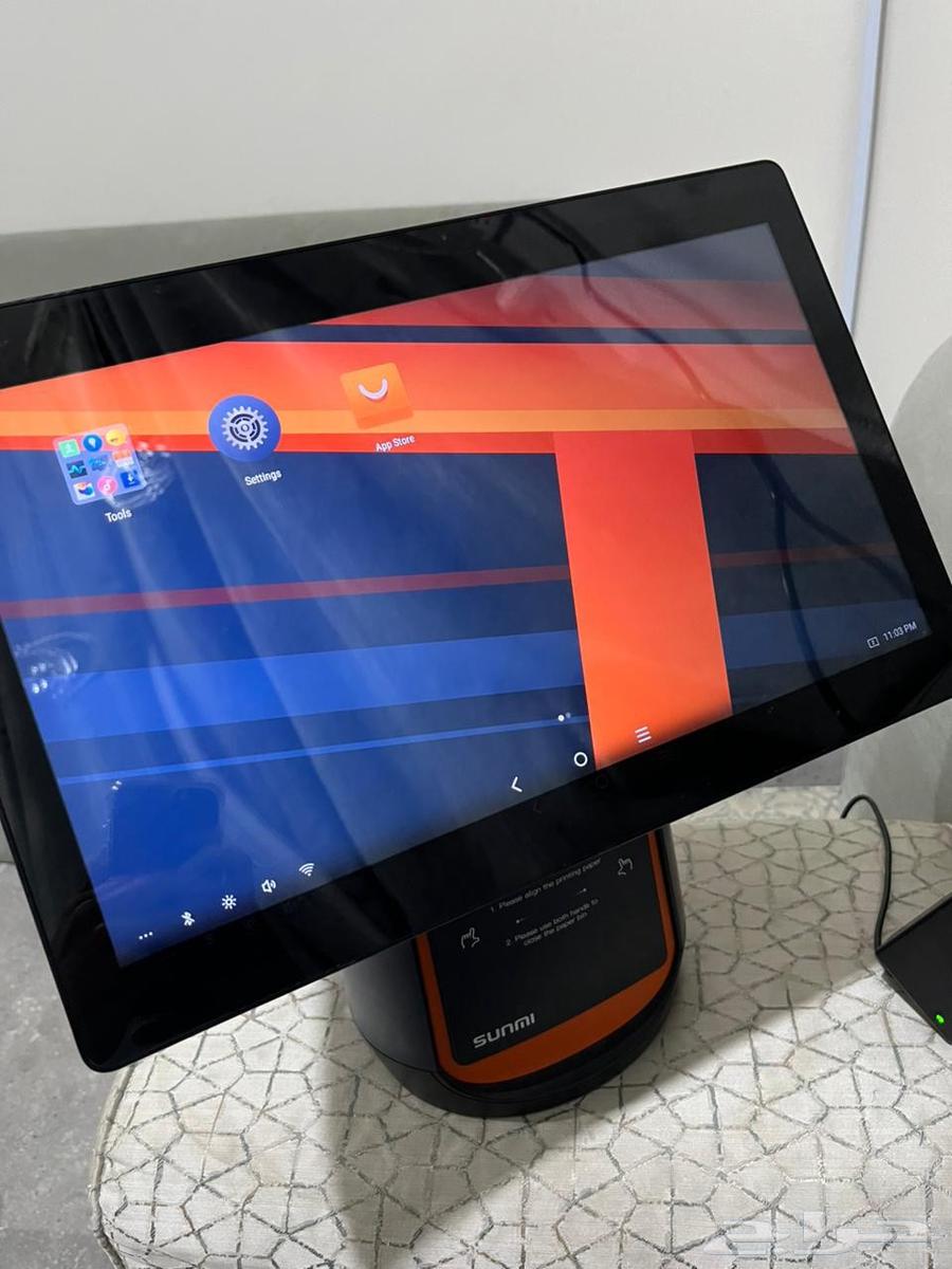 كاشير شاشتين جودة ممتازه مستعمل خفيف ب800ريال63655517516801111