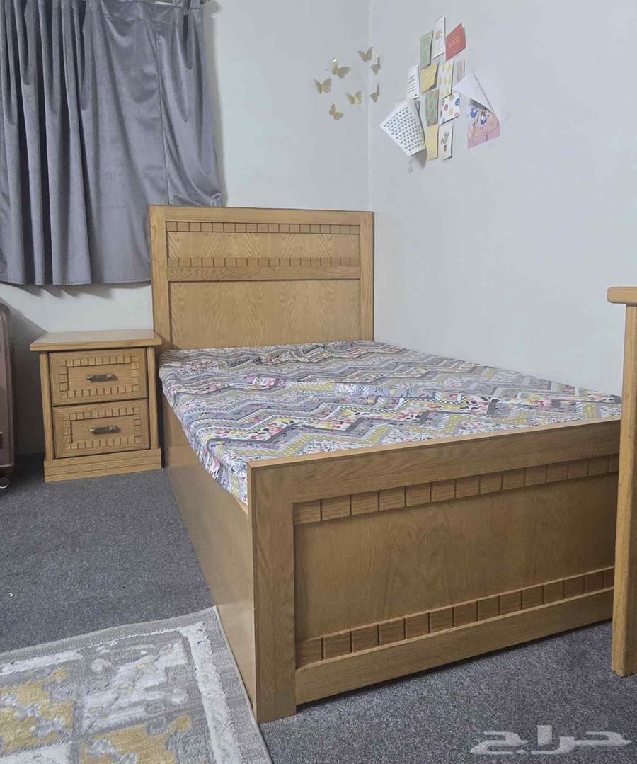 غرفة نوم للبيع نفر ونص خشب ماليزي63657328190978111