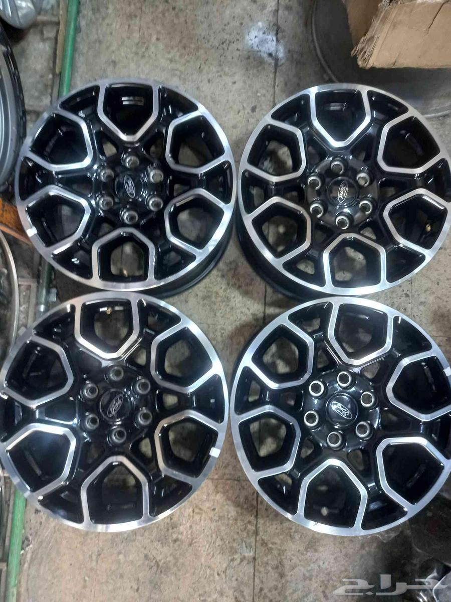 جنوط فورد F150 مقاس 18 اصلي وكاله موديل 202363699268867969114